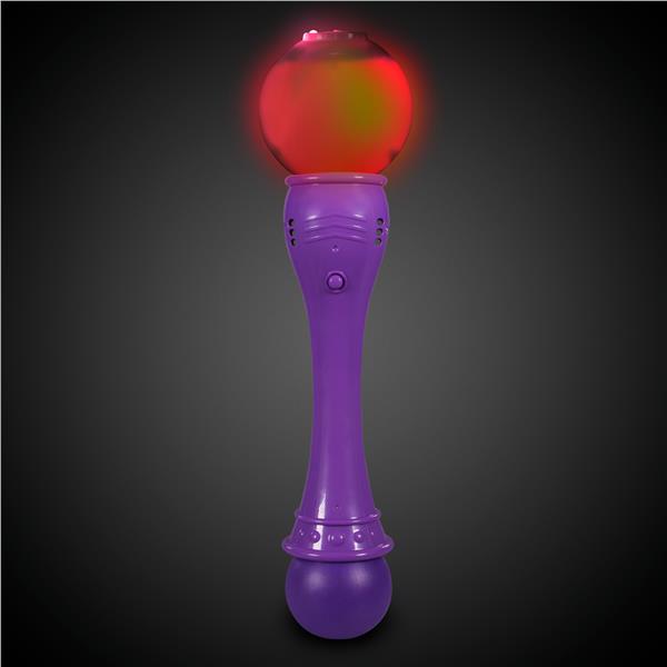 Light Up Purple Bubble Wand