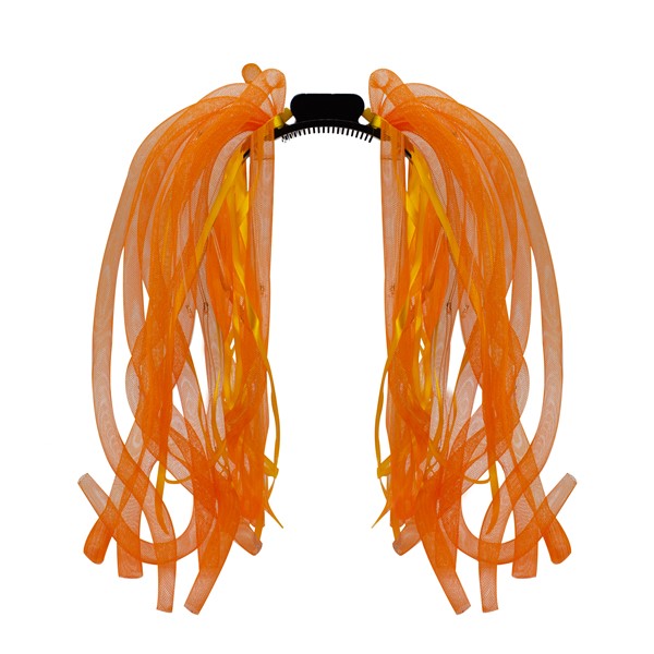 LED Orange Dreads Headband