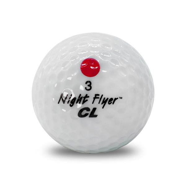 Night Flyer Golf Ball Constant On Red LED's