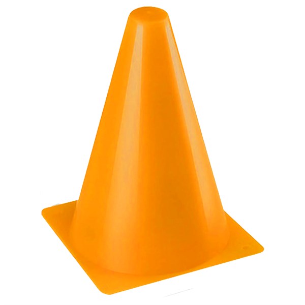 Mini Orange Traffic Safety Cones - 12 pack