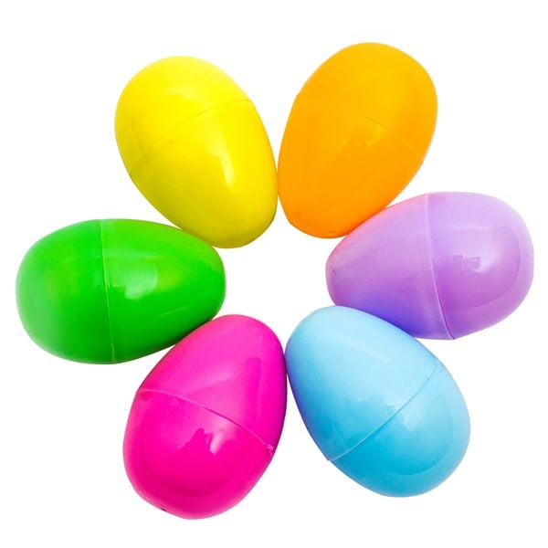 Colorful Plastic Eggs for Easter | Plastic Toy Eggs