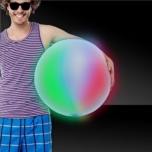 Multi Color LED Lite Up Beach Ball 30