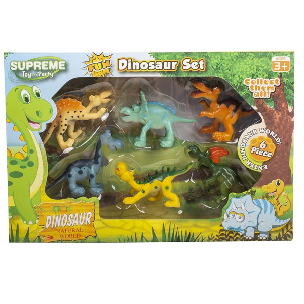 Dinosaur Toy Figures Set