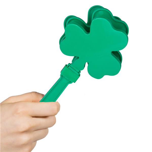 Purple, Green, and Gold Hand Clappers 1 Dozen