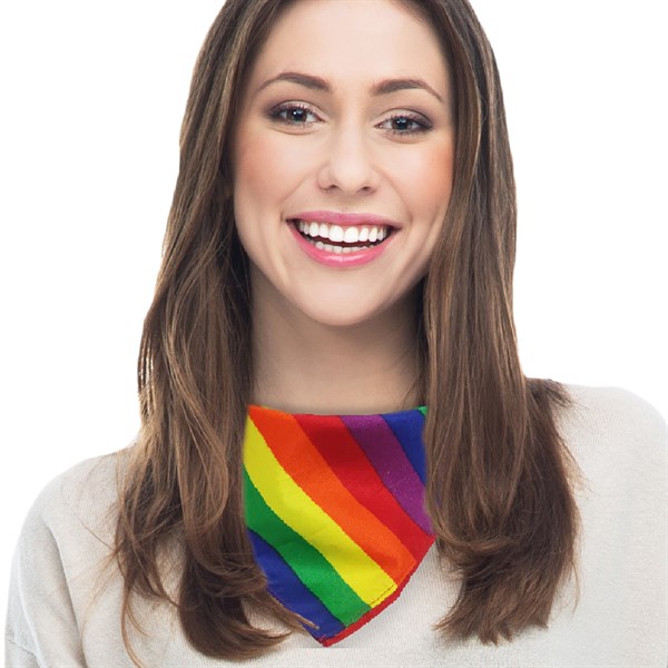 Rainbow Bandanas 12 Pack