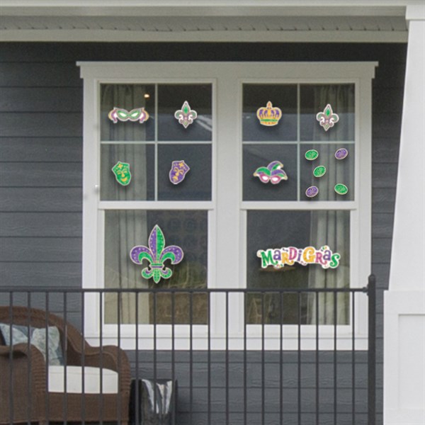 mardi gras vinyl tablecloth