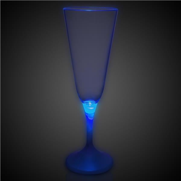 LED Light Up Champagne Glass (7 oz.) | Windy City Novelties