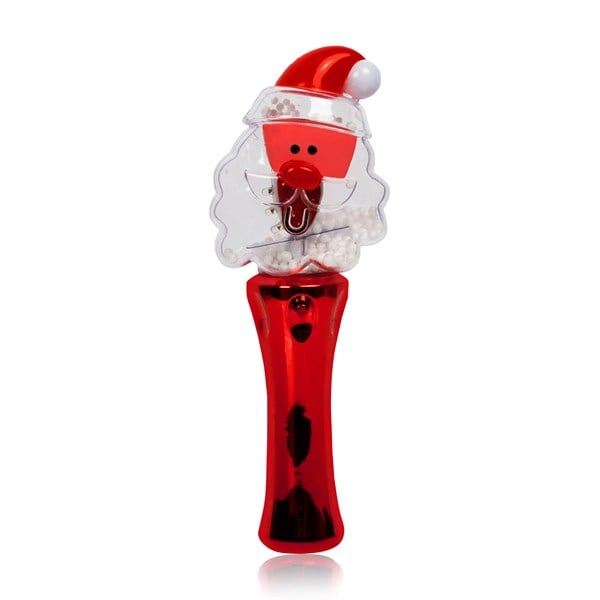 LED Santa Claus Christmas Spinner Wand