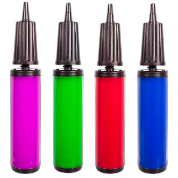 Assorted Color Manual Hand-Held Balloon Air Pump Inflator