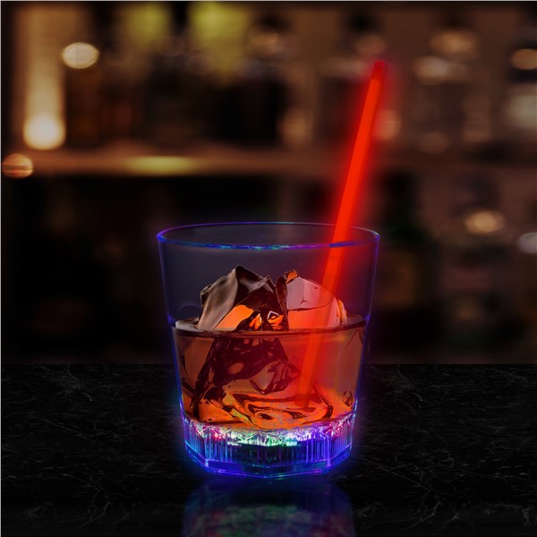 5 Glowing Swizzle Sticks/Drink Stirrers - Bar Supplies / Drinkware