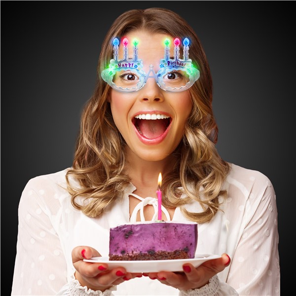 LED Happy Birthday Eyeglasses
