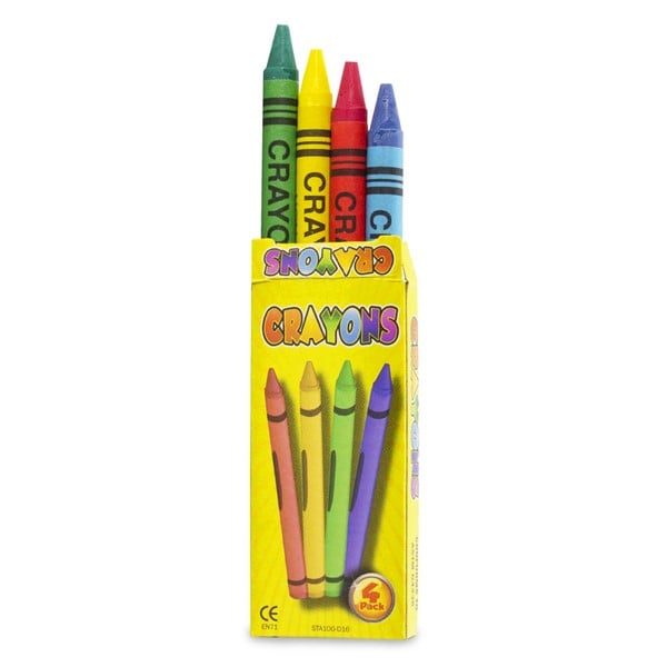 Large Crayon - 4 Pack in a Box