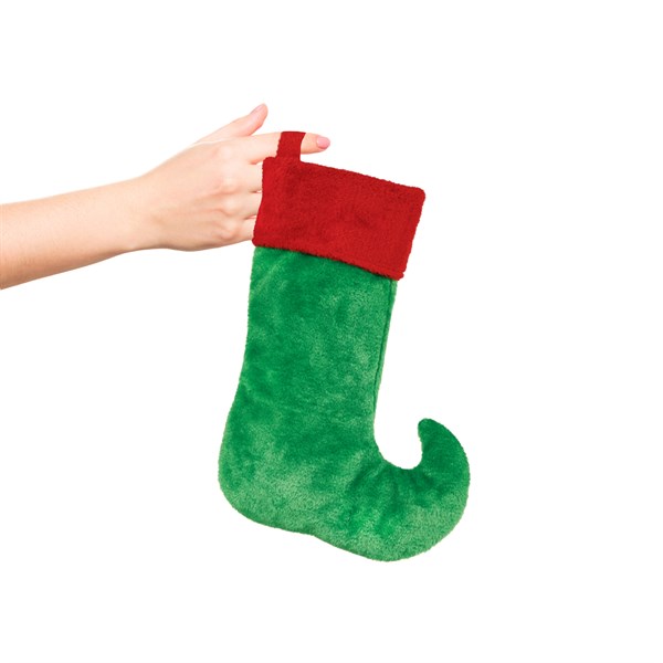 Elf Plush Stocking