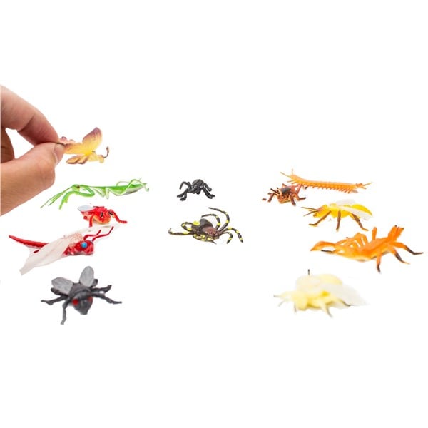 Assorted Mini Insect Toy Figures - 144 pack