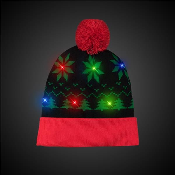 Holiday LED Knit Hat