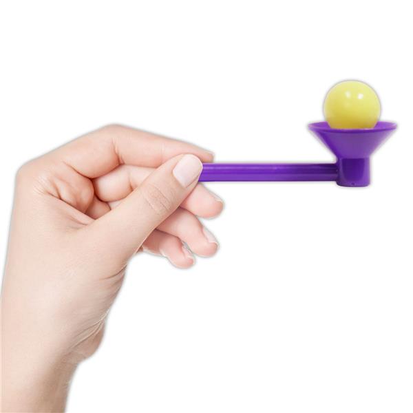 Blow Cup & Ball Games - 12 Pack