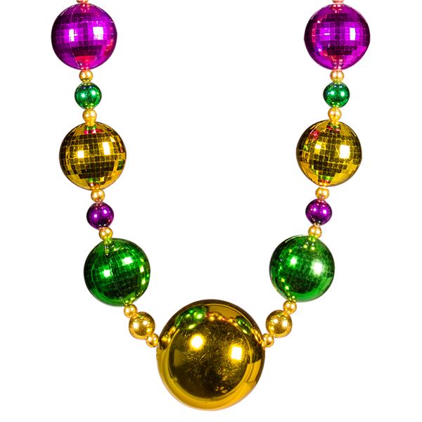 Big Mardi Gras Beads Mardi Gras Bead Necklace