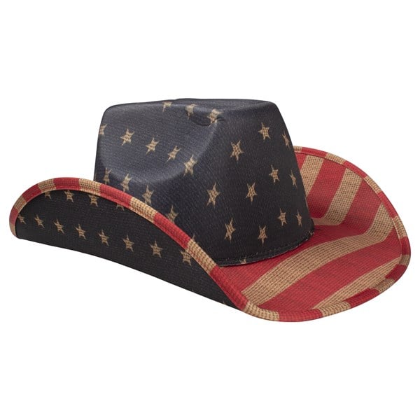 Patriotic Cowboy or Cowgirl Hat | Windy City Novelties
