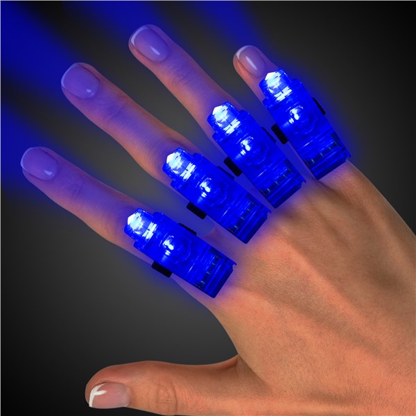 LED Finger Lights - Blue