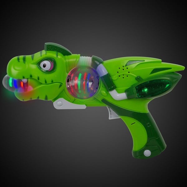 LED Dinosaur Spinner Gun