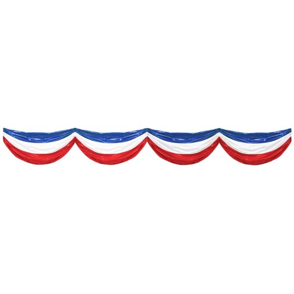 Patriotic Plastic 15' Bunting