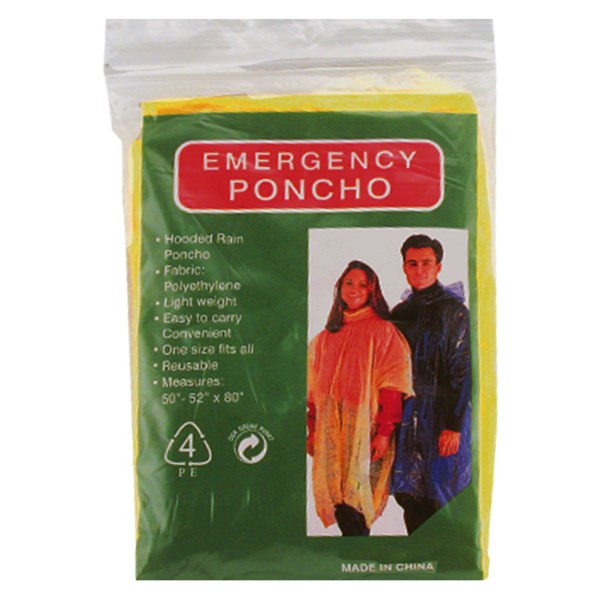 Emergency Rain Ponchos | Disposable Rain Ponchos Bulk