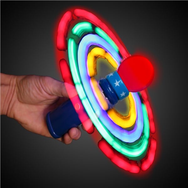 LED Galaxy Spinner | Light Up Spinner Wand Toy