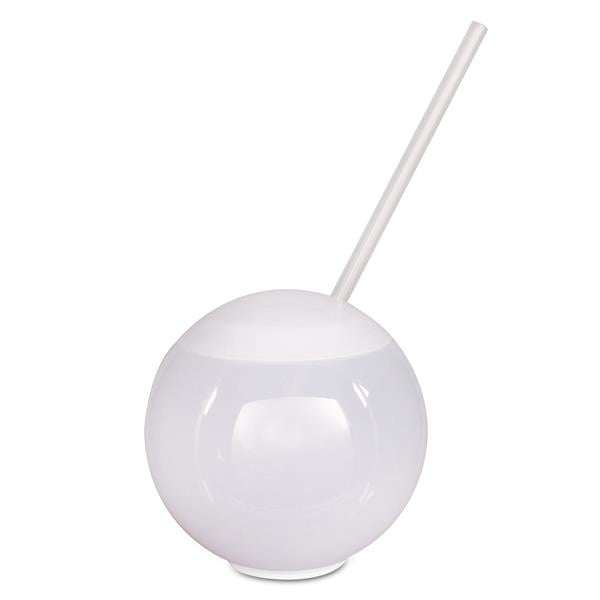 20 oz. Tumbler Ball Cup with Straw