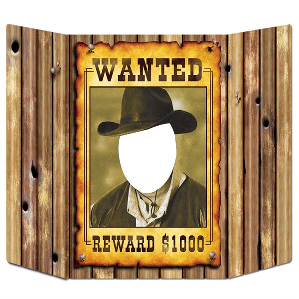 Wanted Poster Photo Prop