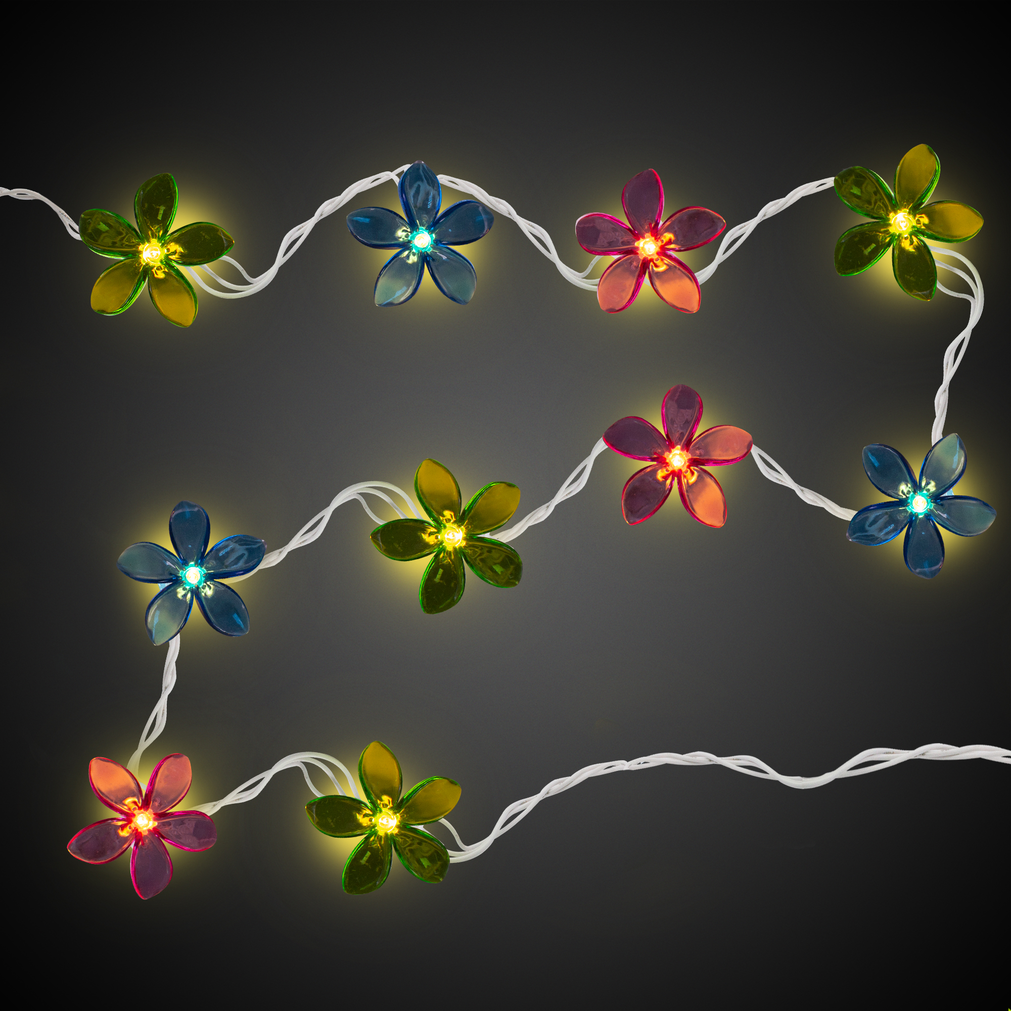 Flower String Lights by Windy City Novelties