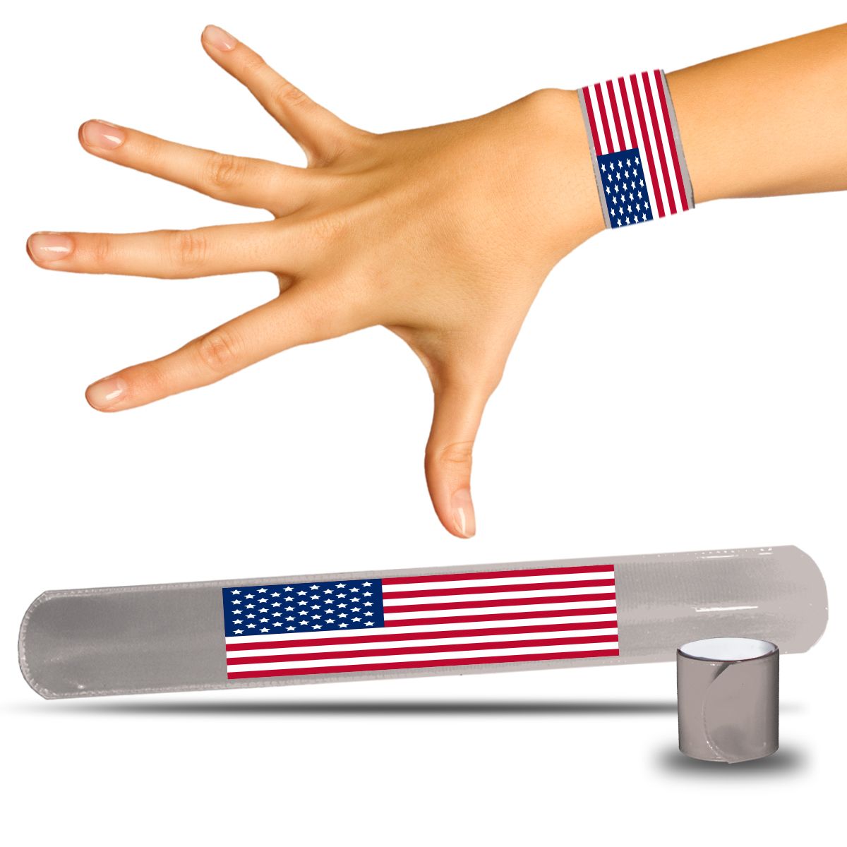 Patriotic Slap Bracelet 12 Pack Featured Video