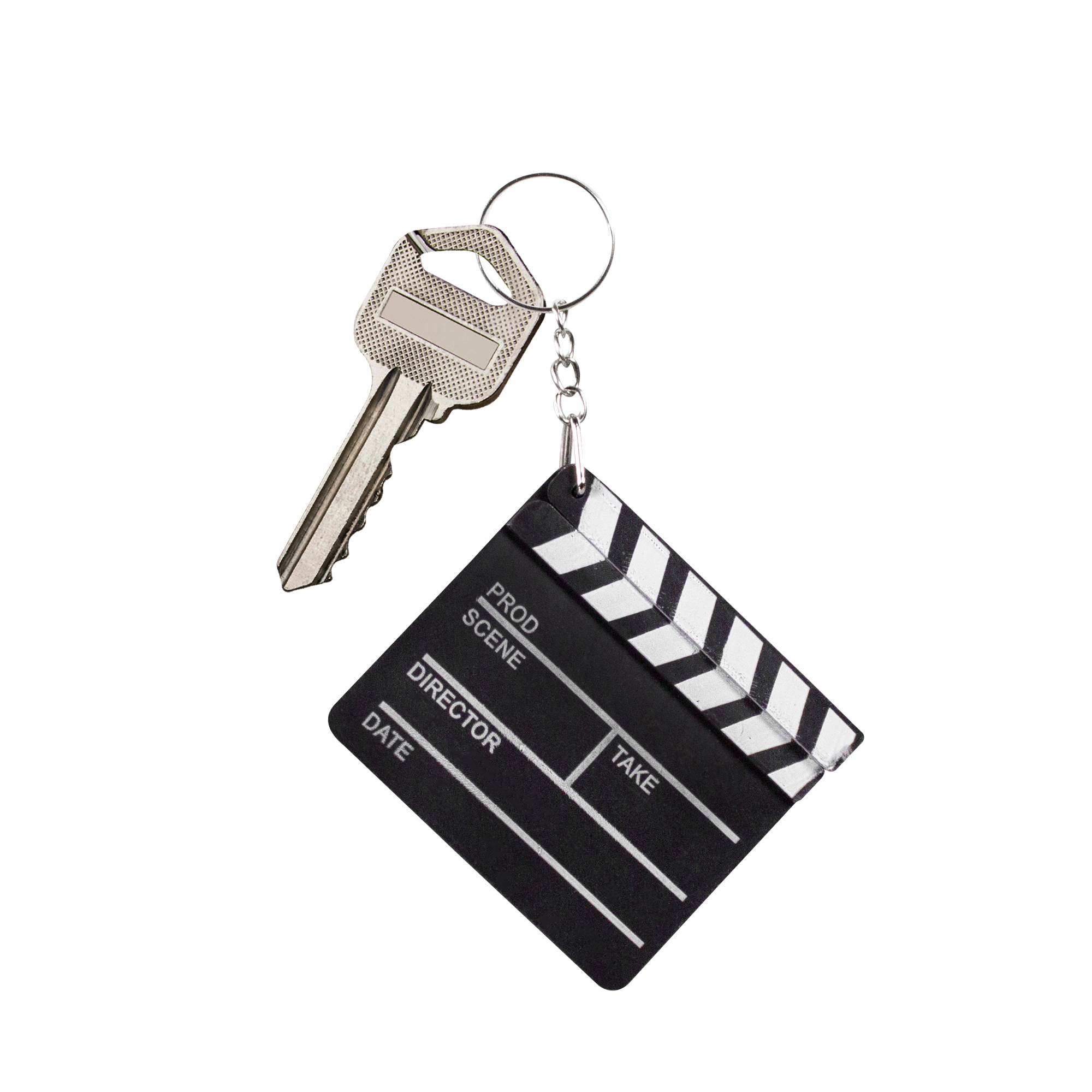 Hollywood Clapboard Keychains
