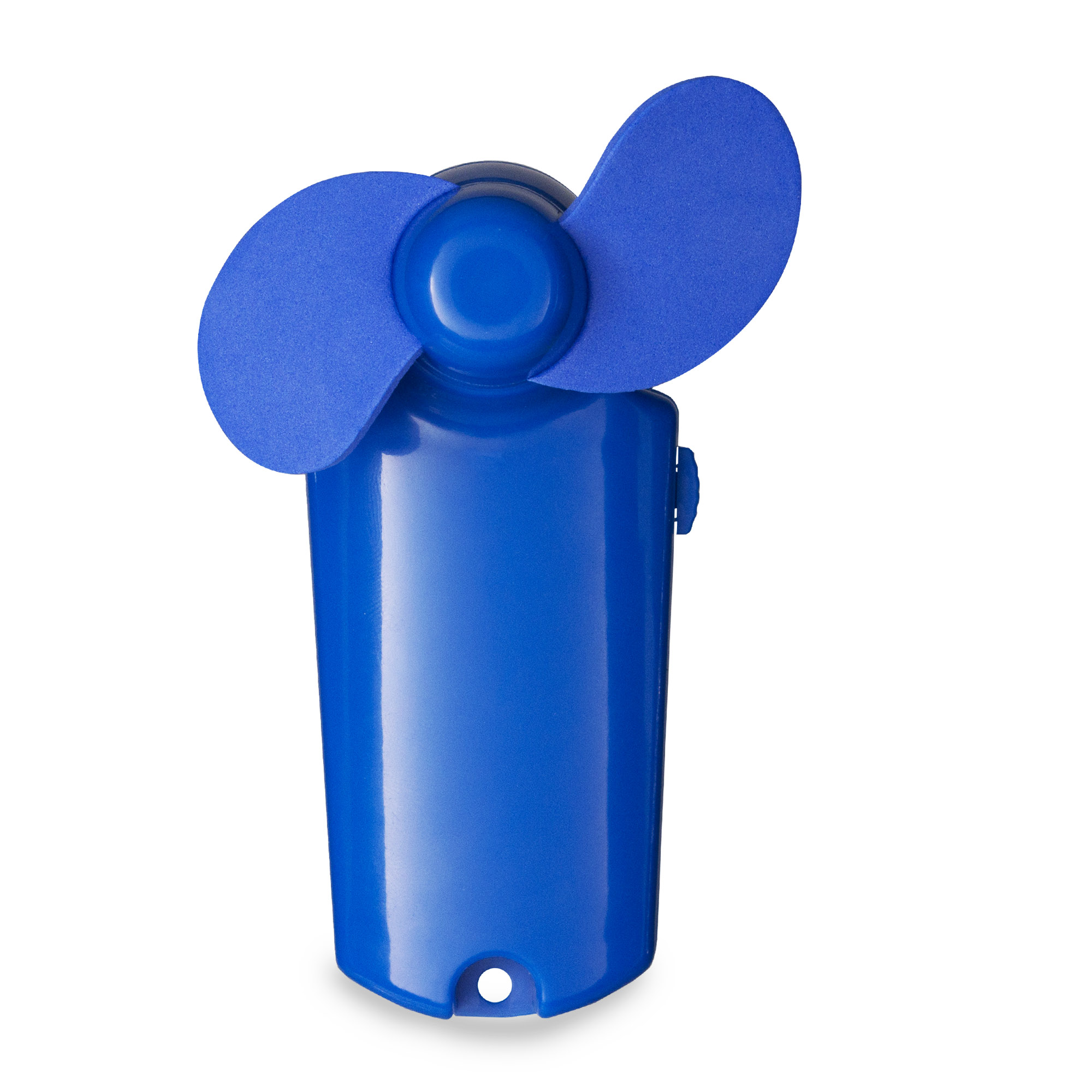 Blue Handheld Mini 3 3/4" Fan by Windy City Novelties