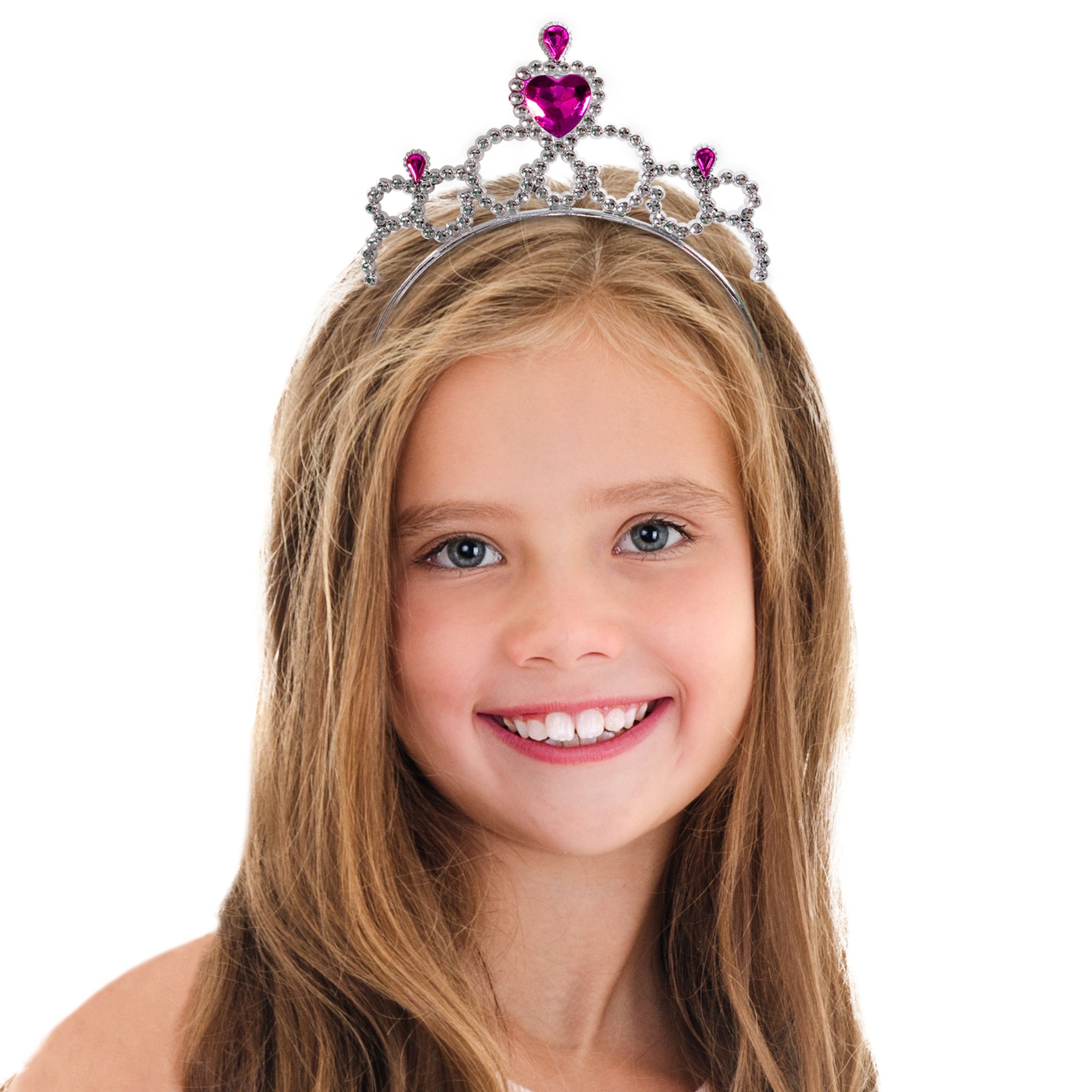 100 Mixed Color Plastic Bows Hair Tiara Princess Headband Hair band With Teeth 