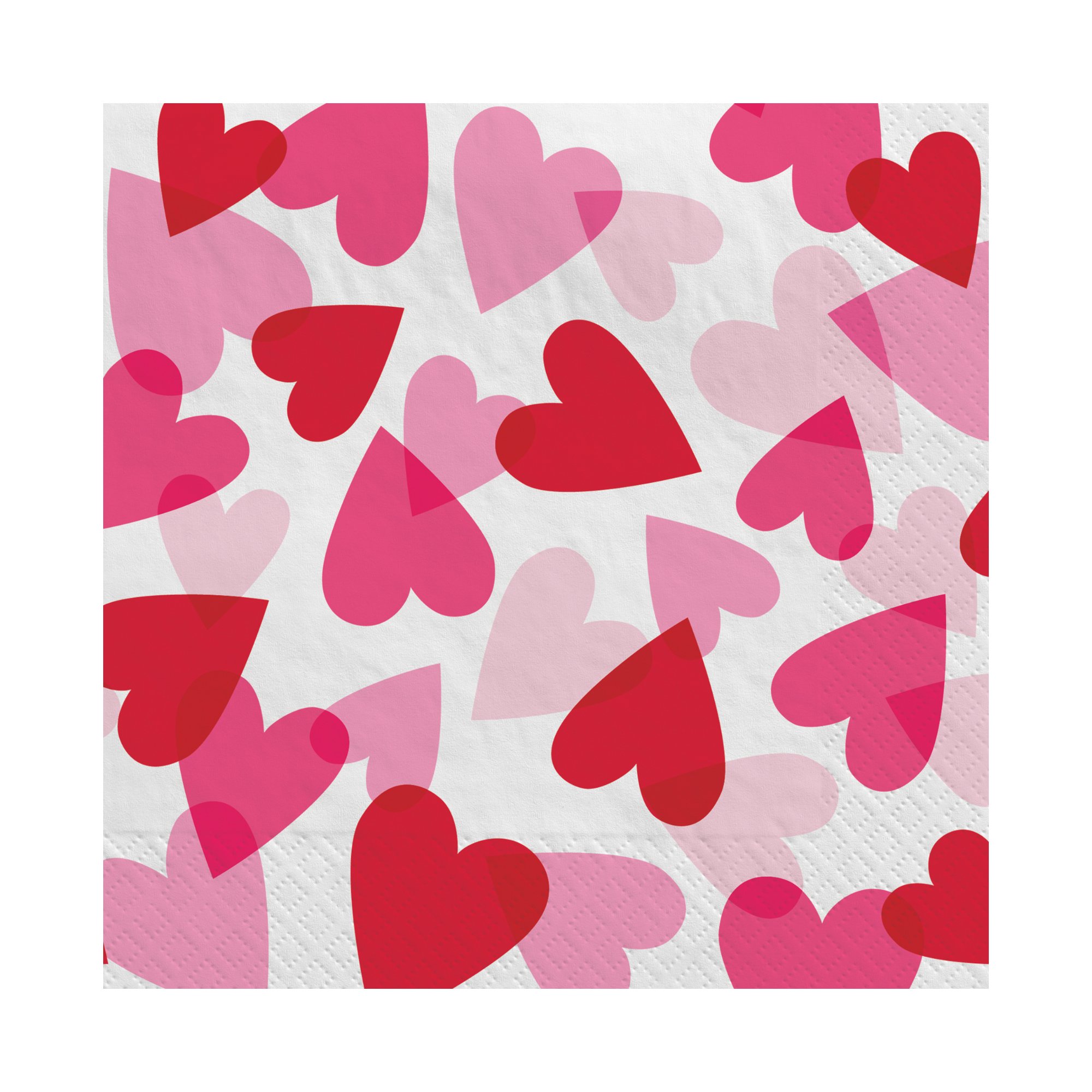 Hearts All Over Lunch Napkins by Windy City Novelties