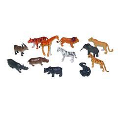 Toy Wild Animals - 12 Pack by Windy City Novelties