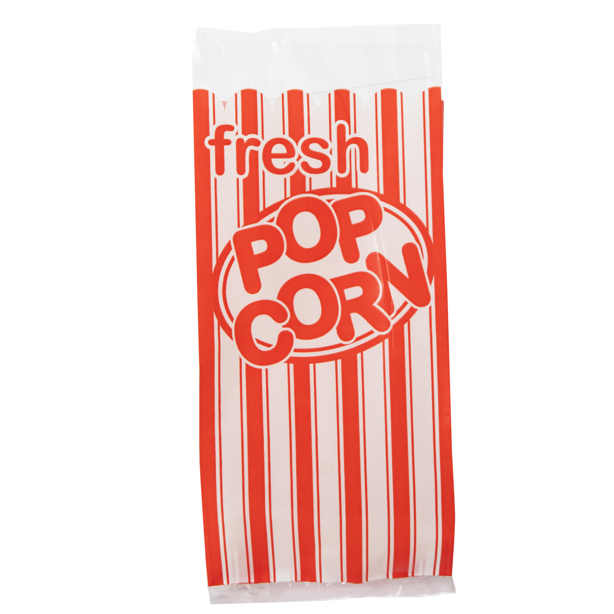 Popcorn Plastic Favor Bags - 25 Pack by Windy City Novelties