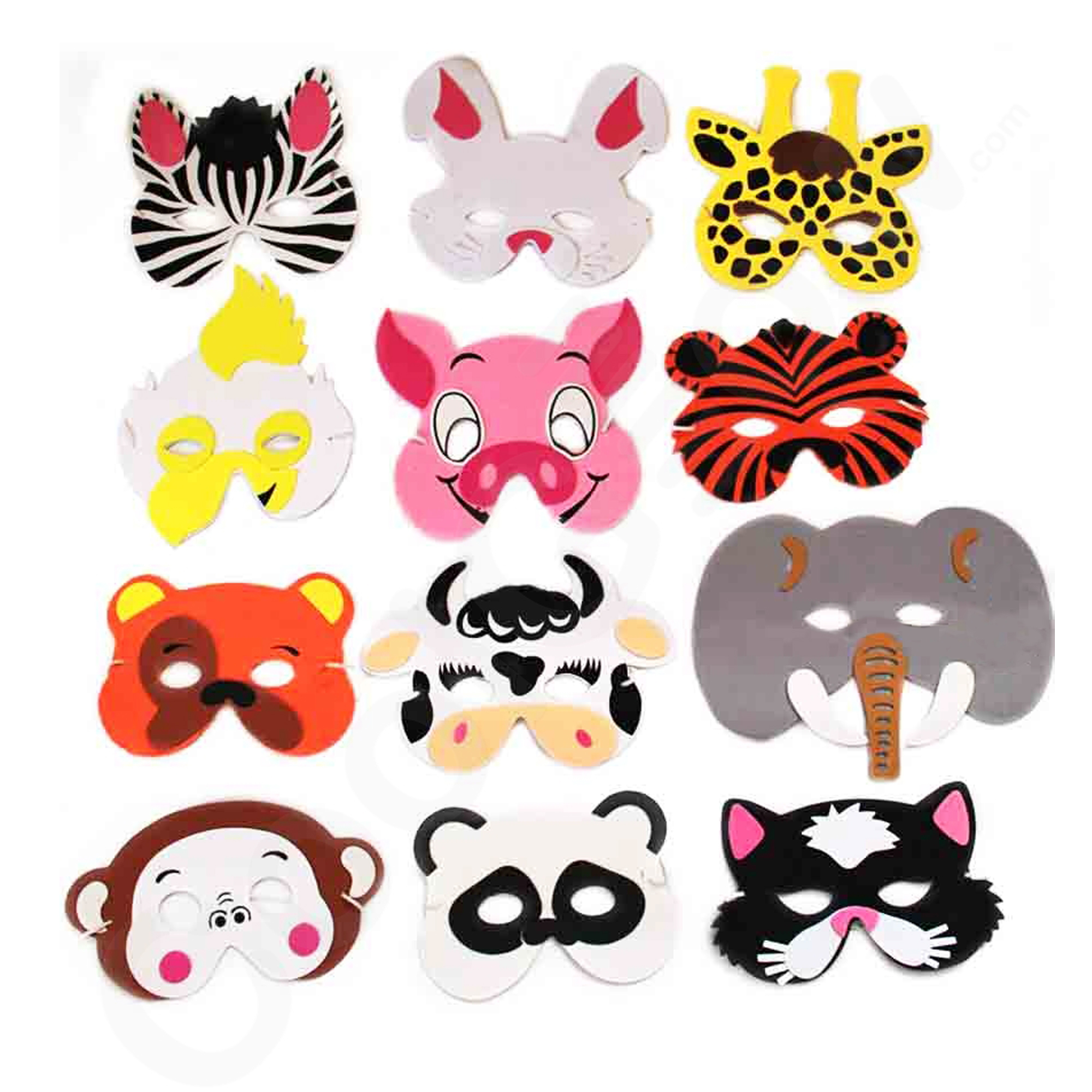 Zoo Animal Masks