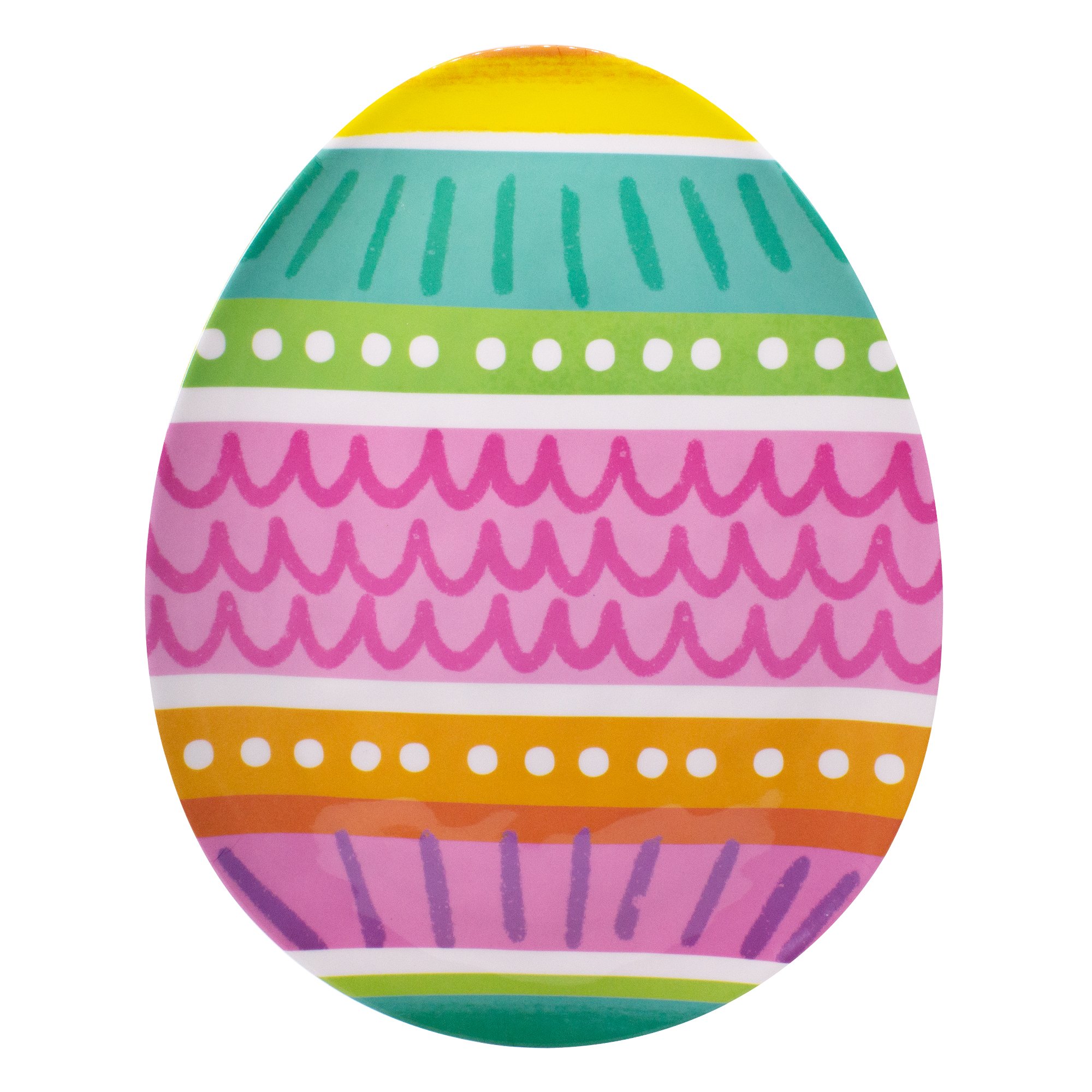Easter Egg Shaped Platter
