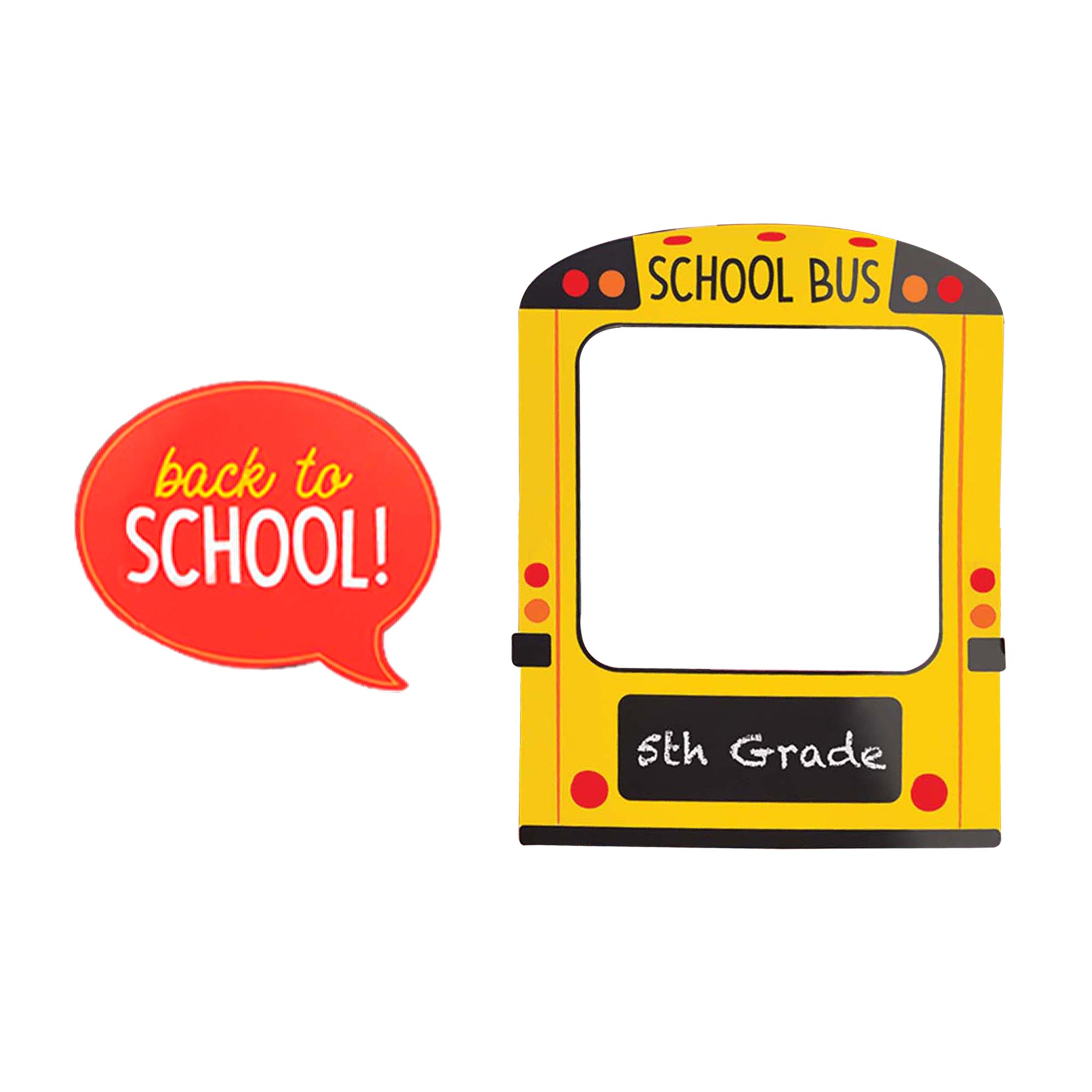 Details about   Yellow School Bus Photo Picture Frame 3 Picture New in Box 