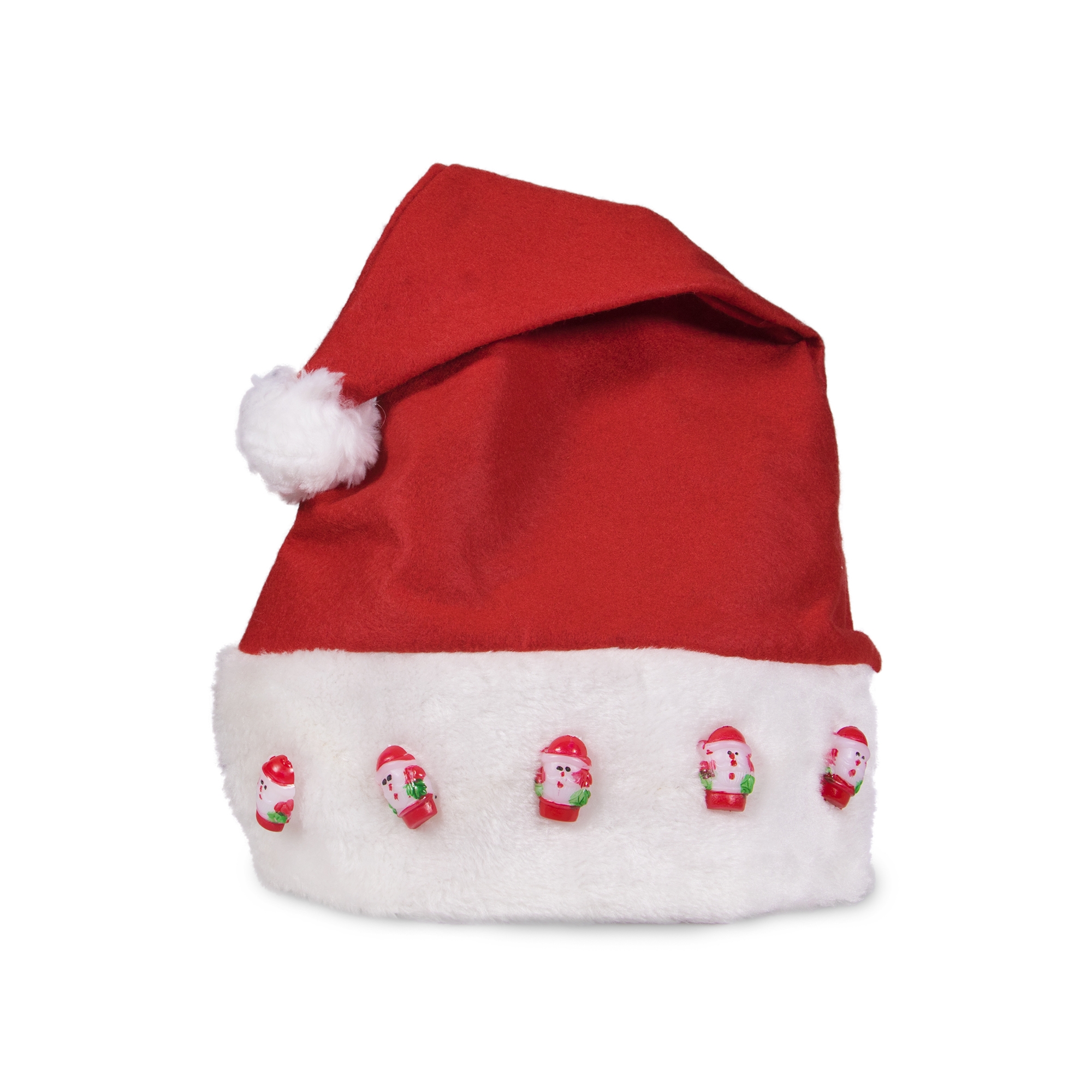 glowing santa hat