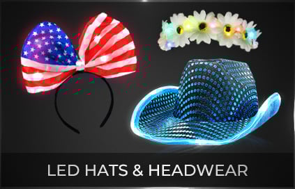 LED Hats & Headwear