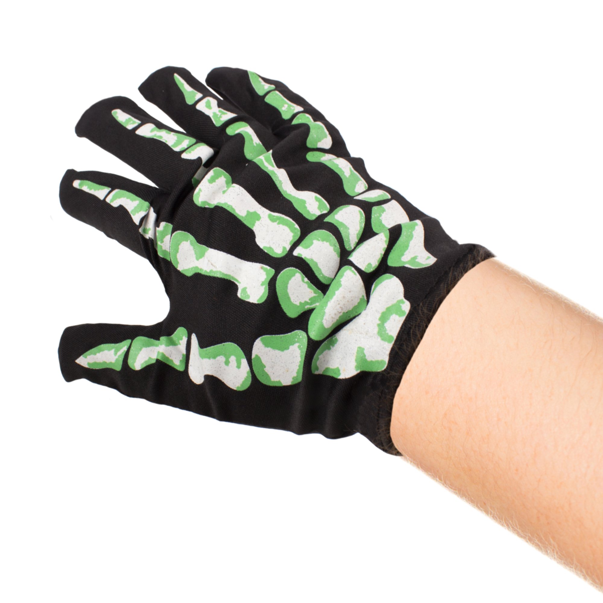 party city skeleton gloves