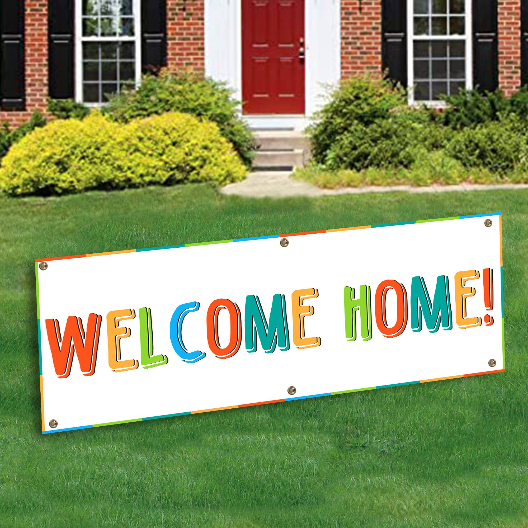 Welcome Home Banner Decoration
