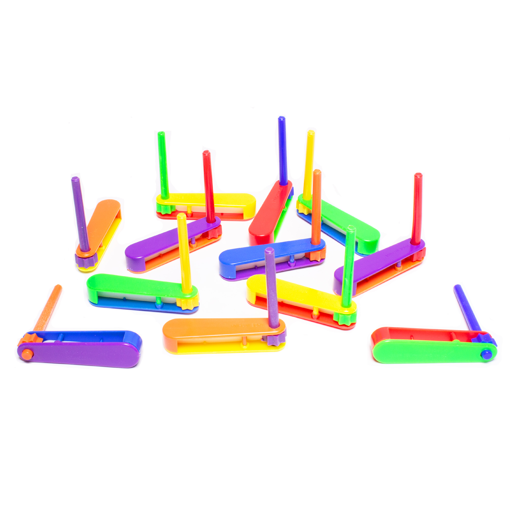 Assorted Ratchet Noisemakers - 12 Pack