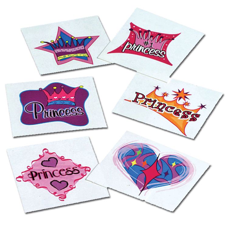 Princess Tattoos by Windy City Novelties